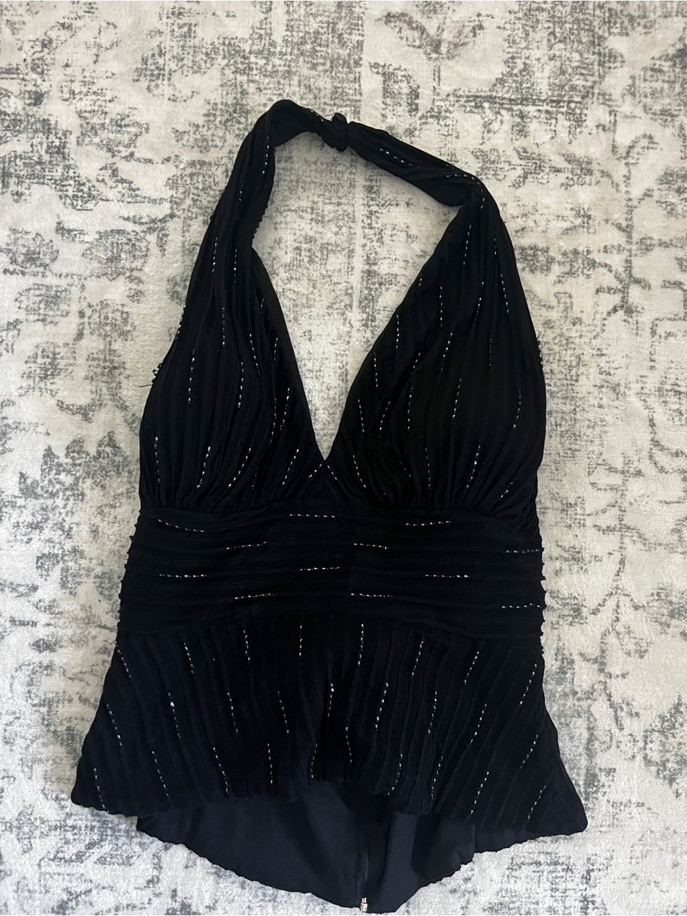 Headed Y2K halter tank top